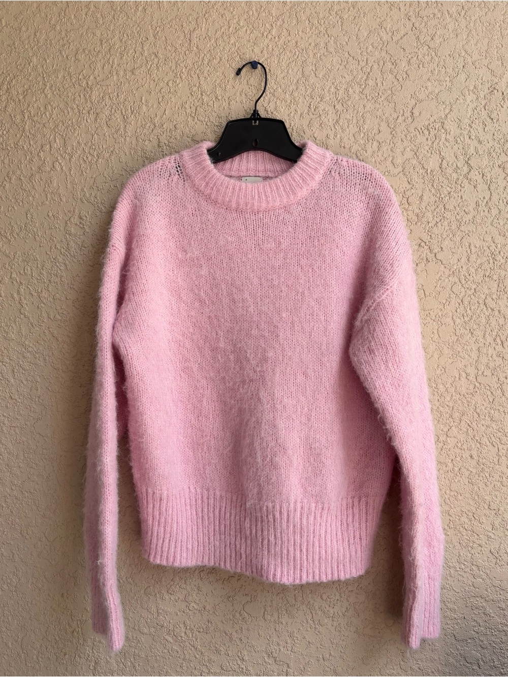 a new day Pastel Pink Crewneck Sweater